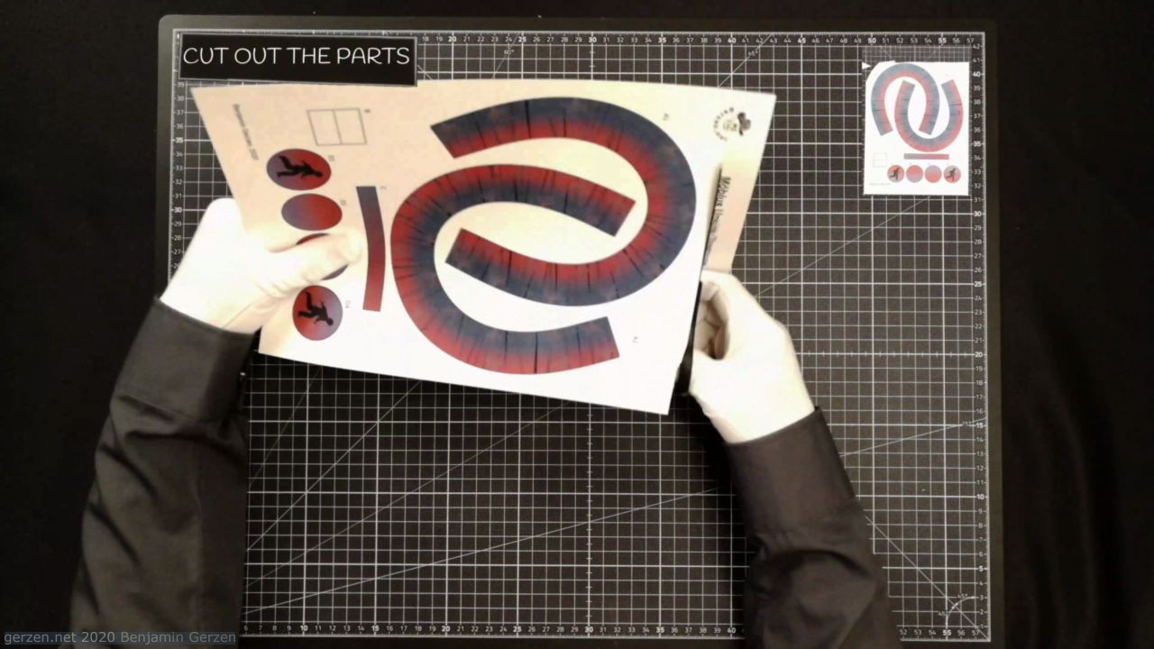 2: Cut out all the pieces.