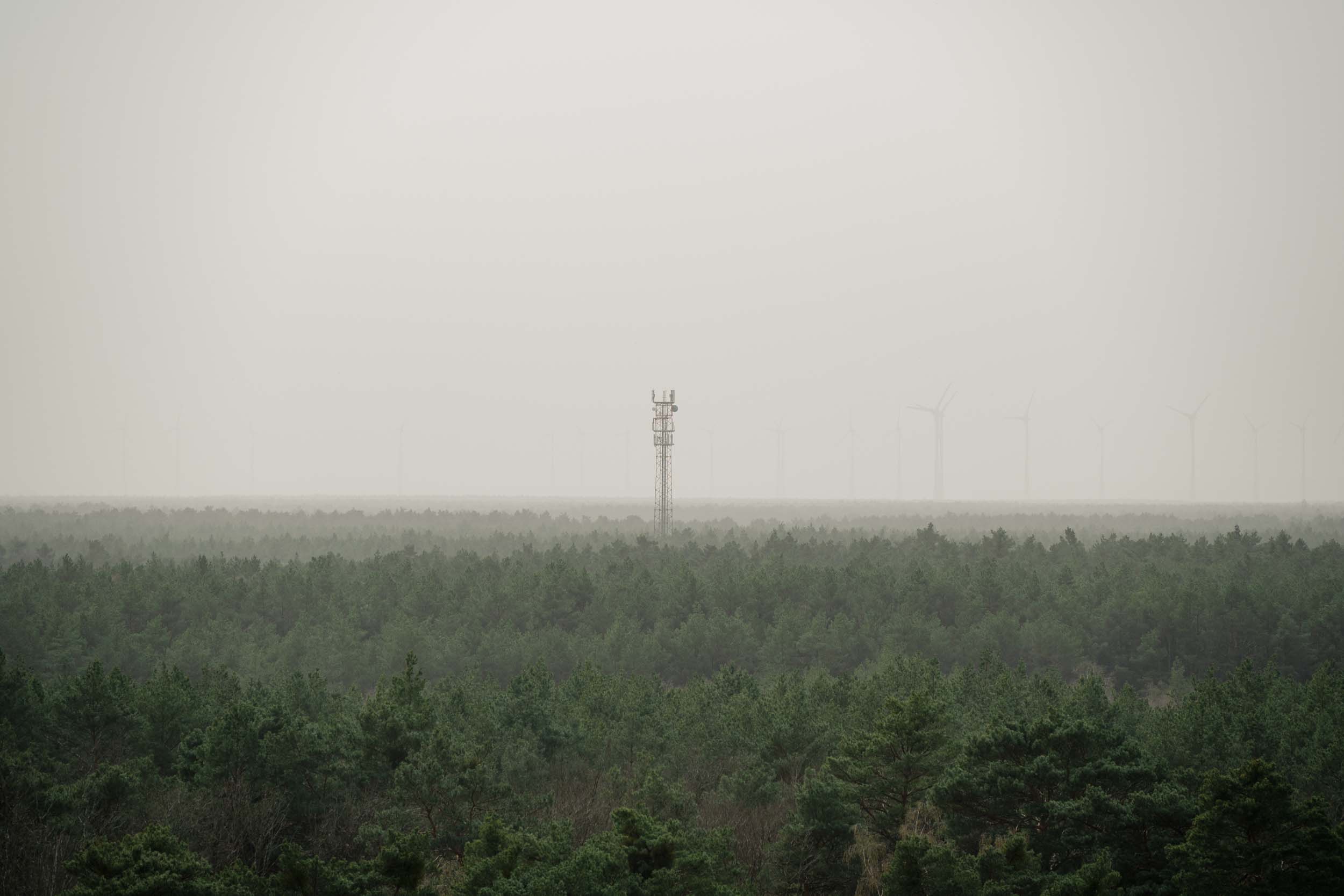 Windräder am Horizont
