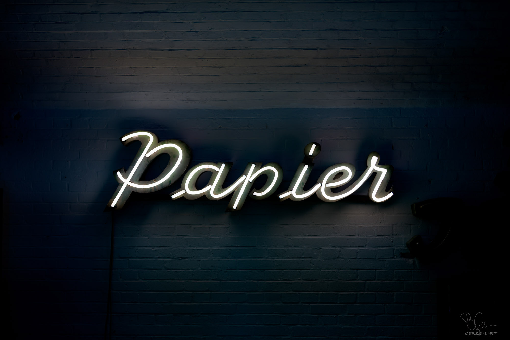 Papier, ja, ist geduldig.